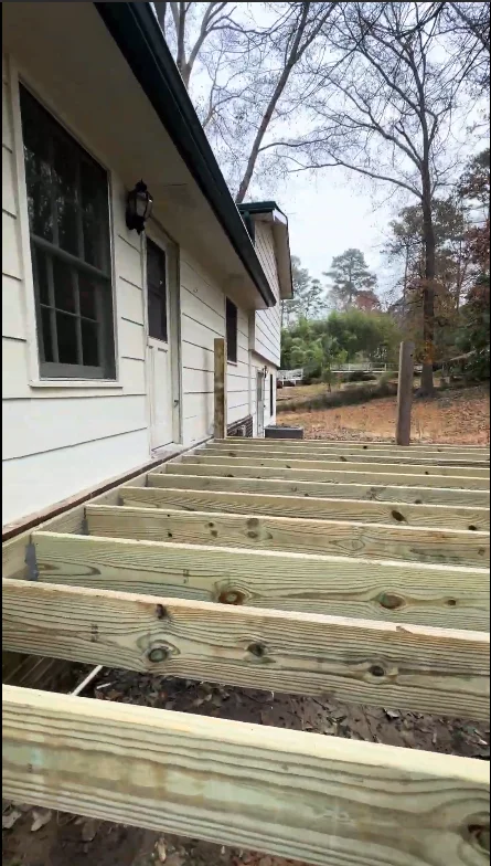 Professional deck construction by Gutter Bro