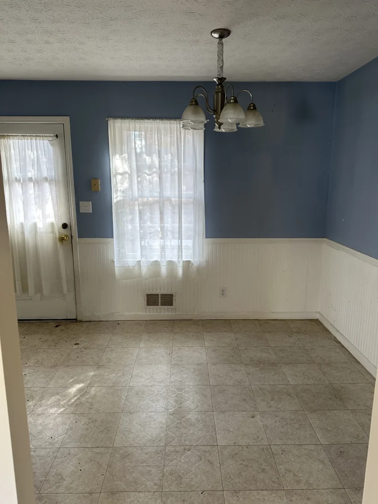 Freshly painted living room and office interiors with modern, clean colors by Gutter Bro